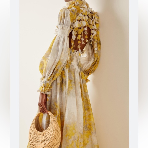 🔥🔥🔥Long Sleeve Botanica Wattle Gown🔥🔥🔥🌸🌸🌸 - Picture 5 of 8